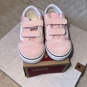 Toddler vans sneakers PINK